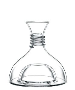 Red&white carafe décanter cristal