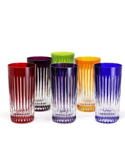 6 chopes cristal couleur timeless
