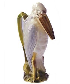 Barbotine marabout pitcher